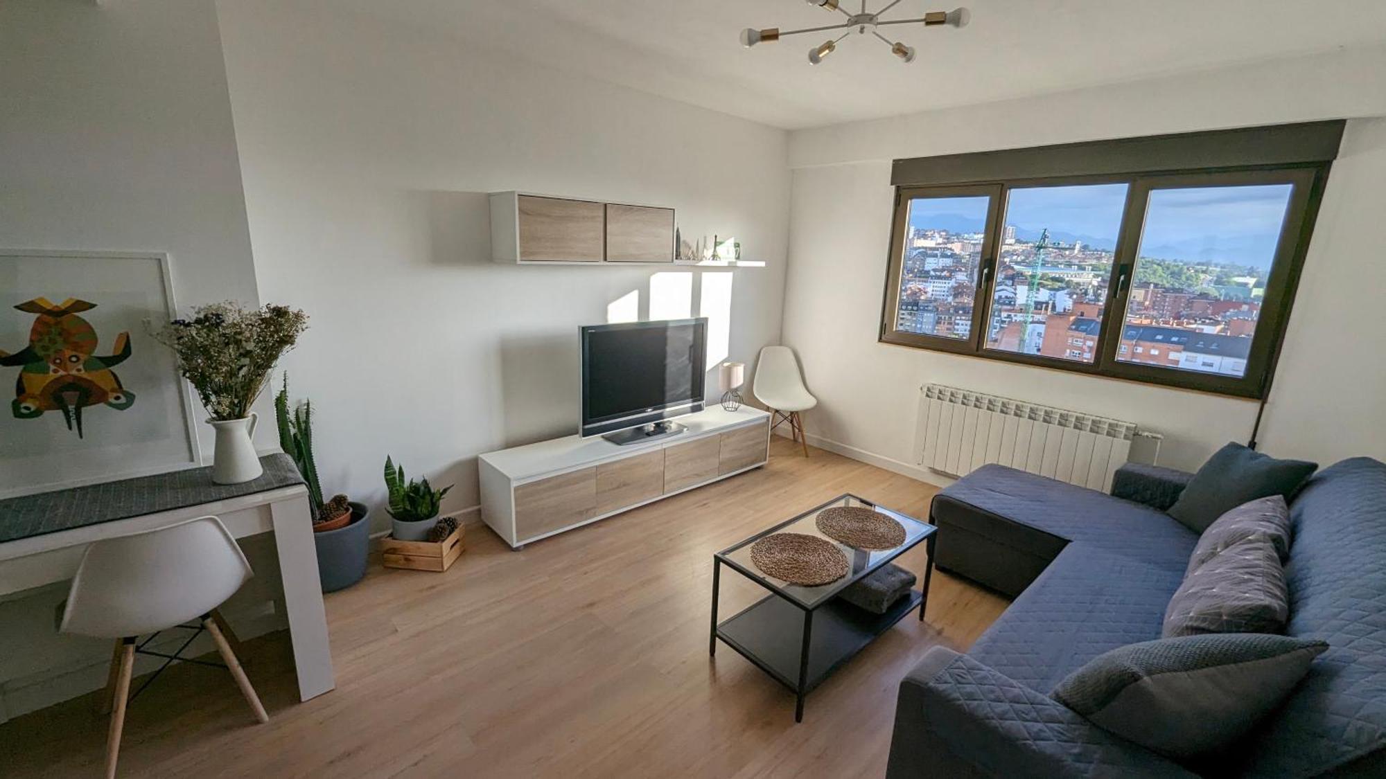 Apartamento Los Vega- Parking Privado Oviedo Buitenkant foto